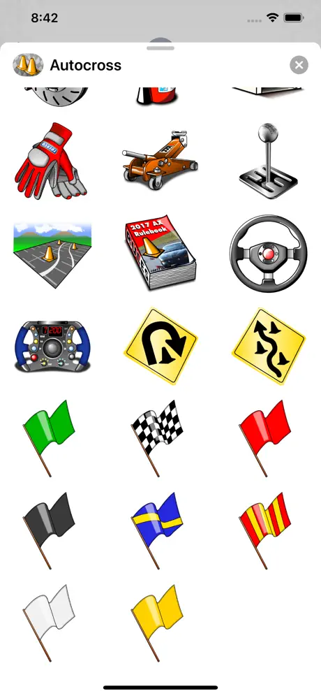 Autocross Stickers