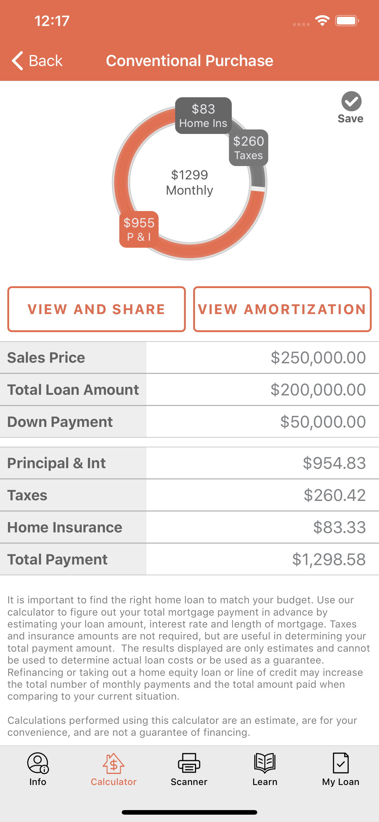 Vista Lending Mortgage App