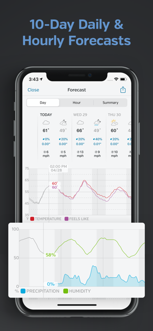 ‎Weather Underground: Local Map Screenshot