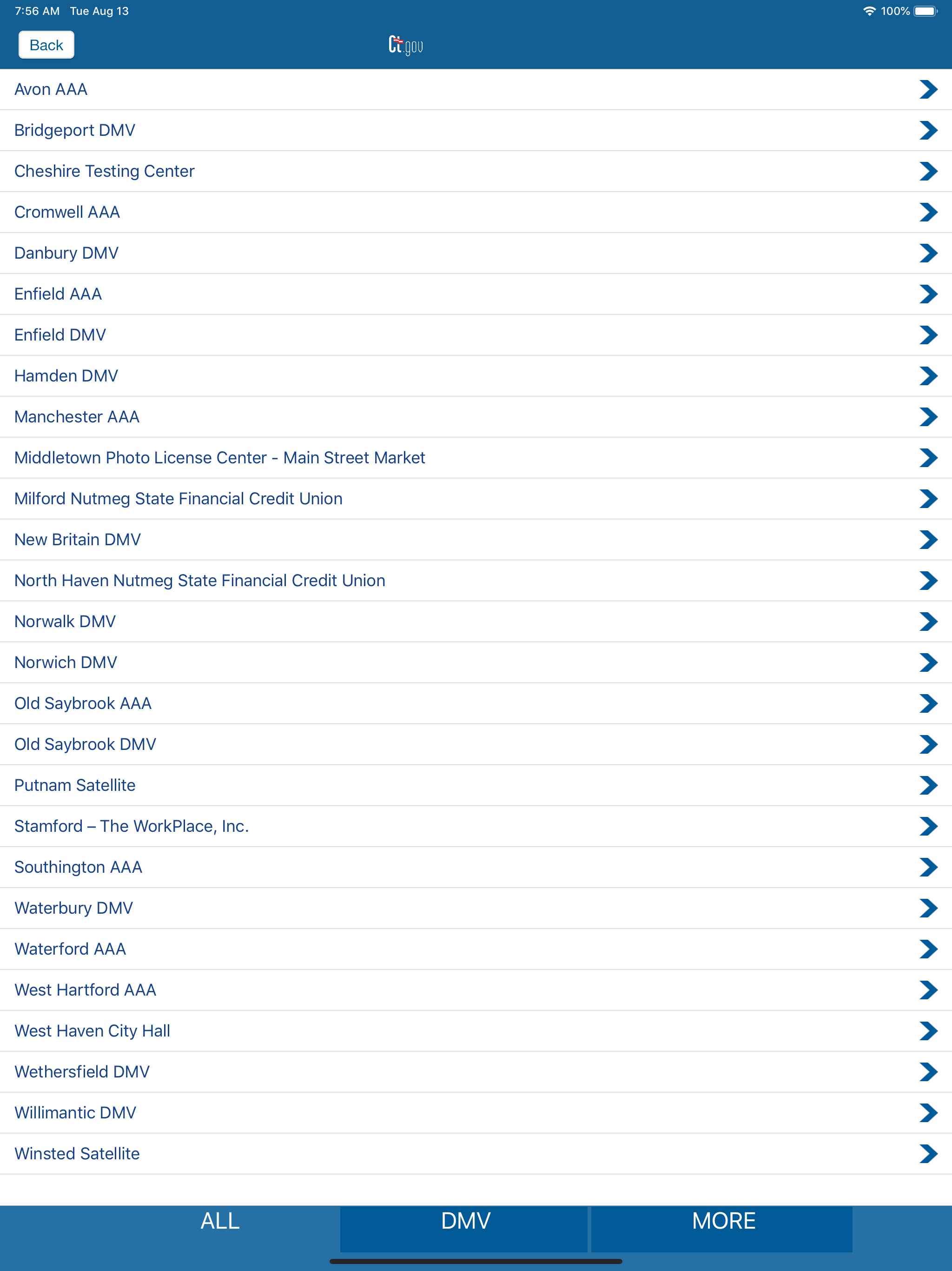 Connecticut DMV Mobile