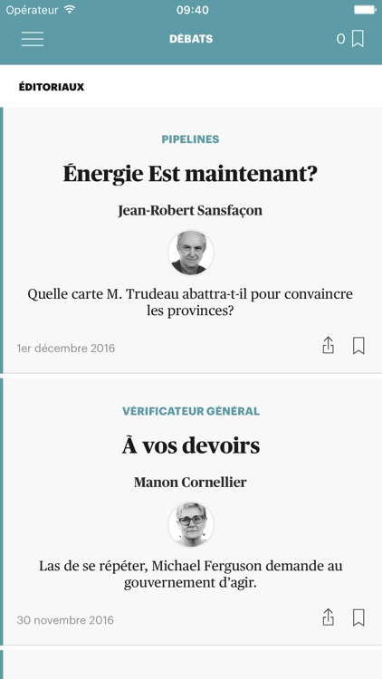 Le Devoir Mobile
