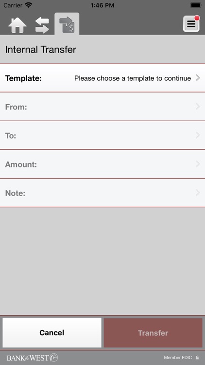 Bank of the West BIZ Mobile screenshot-5