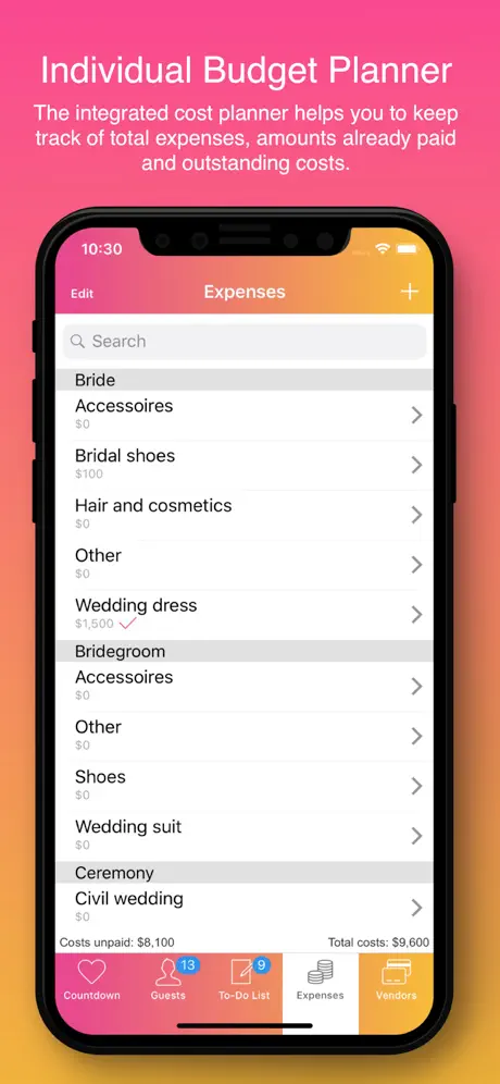 Wedding Planner for Brides