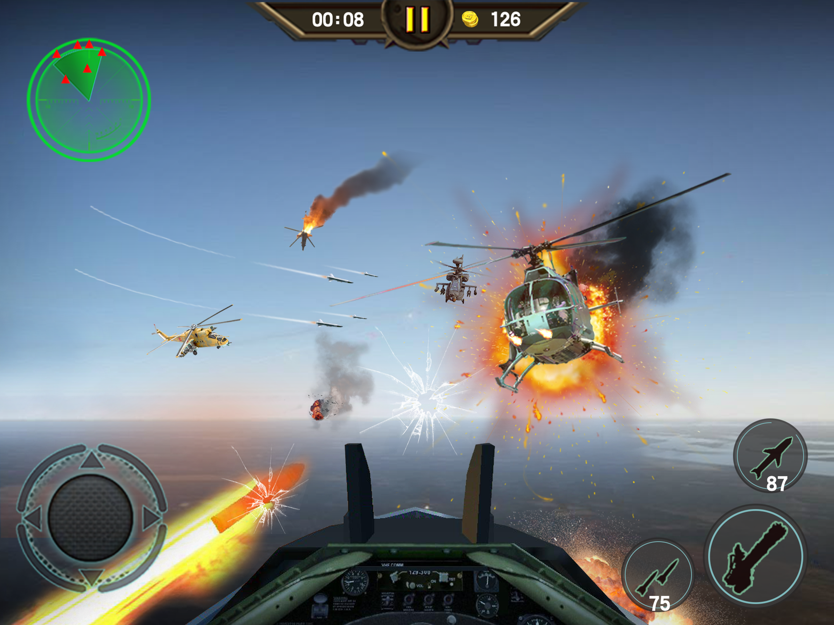 Gunship Combat: 3D Air Strike screenshot 9