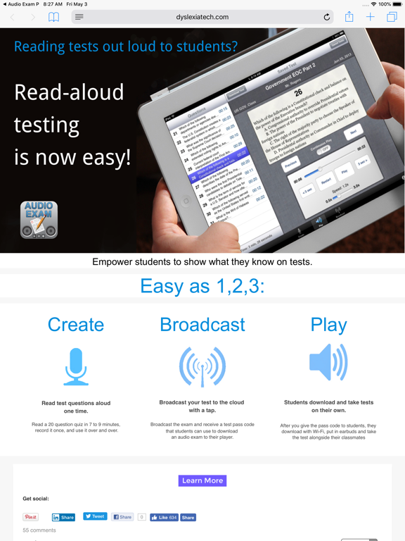 Screenshot #4 pour Audio Exam Player