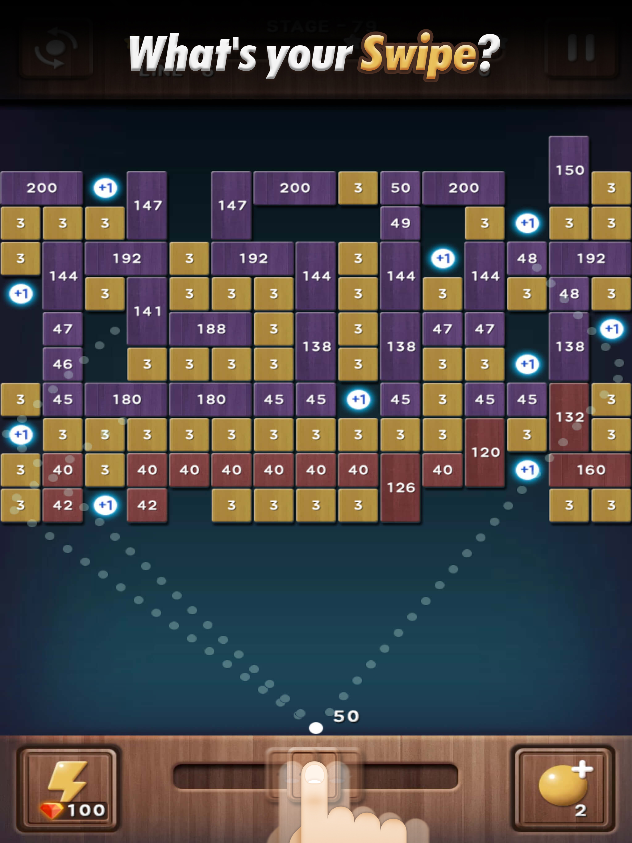 Swipe Brick Breaker: The Blast