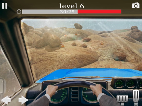 4x4 Jeep Rock Crawling Game iPad screenshot