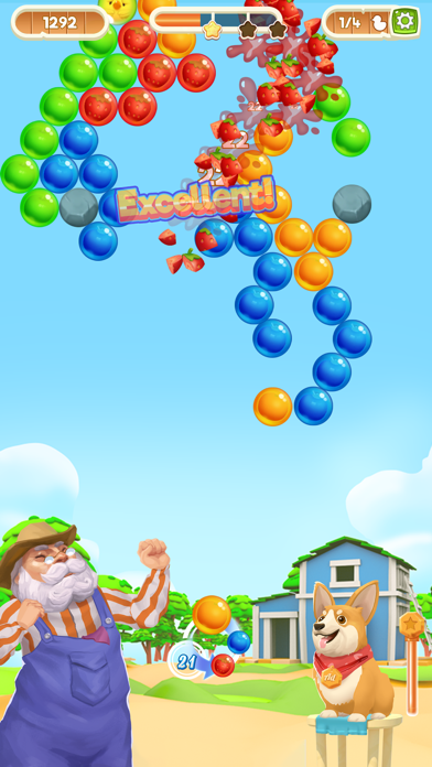 Bubble Shooter Magic Farm Screenshot