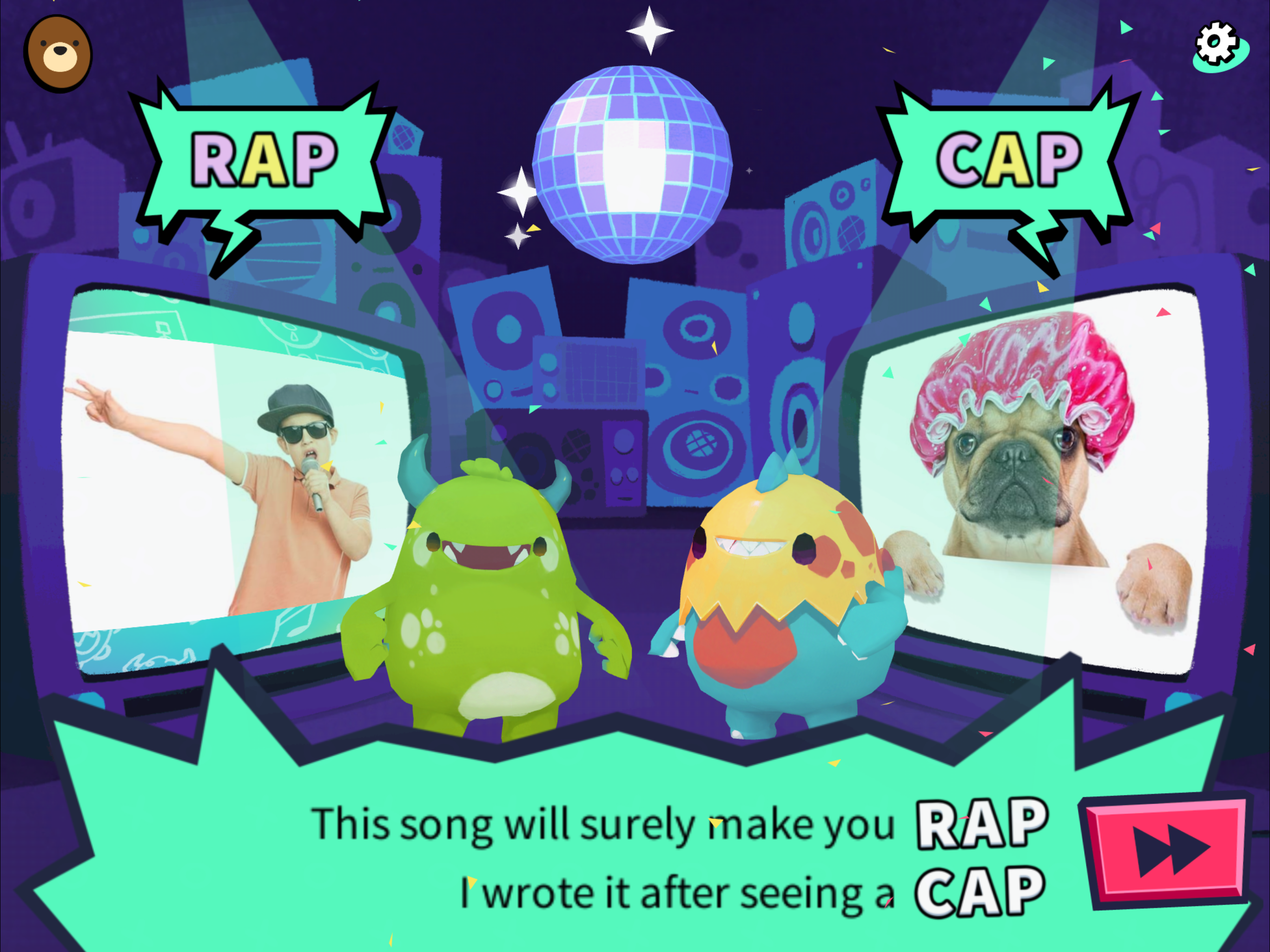 Square Panda Monster Rhymes screenshot 4