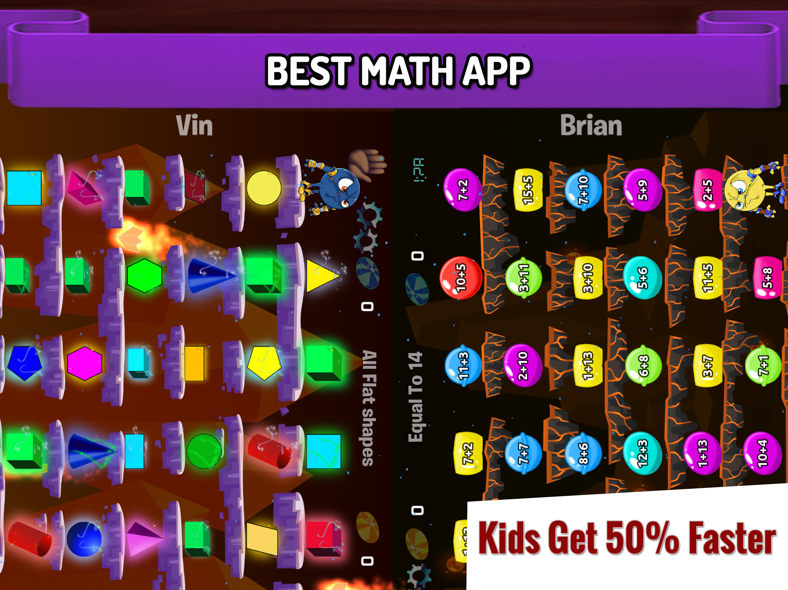 Maths Duel School - Fun Games screenshot 6