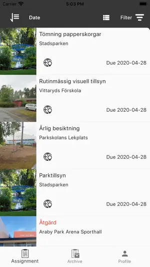 Inspectify screenshot 1