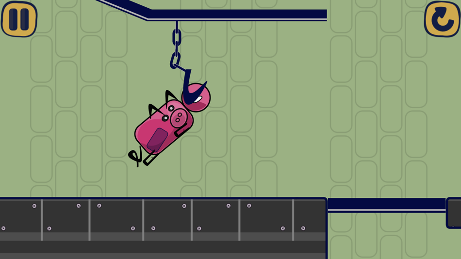 #5. Run Pig Run!! (iOS) 由: Ianis Plumit
