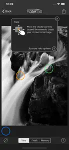 Monokrom B&W Photo Editor screenshot #1 for iPhone