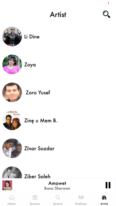 Kurdish Music iPhone screenshot 5 - Entertainment app