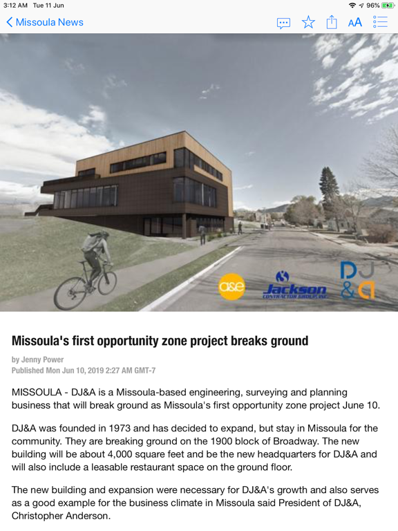 ABCFox KWYB iPad screenshot 4 - News app