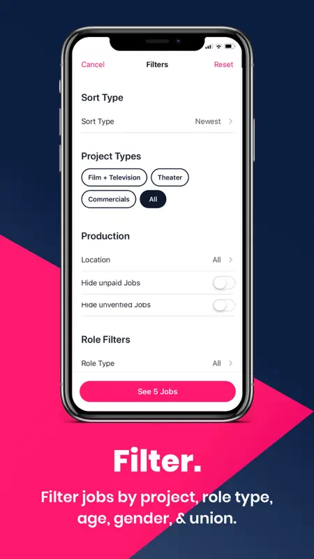 Actor App by Casting Workbook screenshot 4 of 8