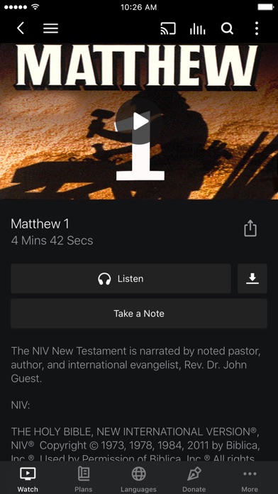 The Bible Channel Screenshot