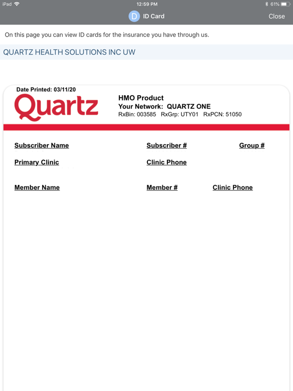 Screenshot #5 pour Quartz MyChart