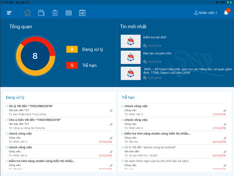 SNP eOffice for Ipad