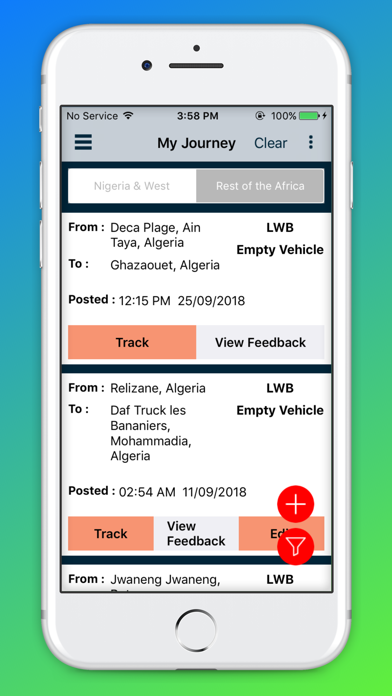 Parcel Exchange Screenshot
