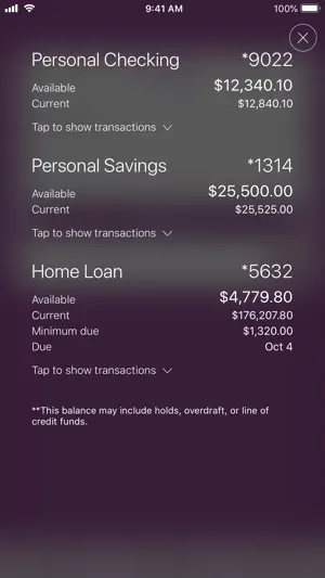 BankFive Mobile screenshot 1