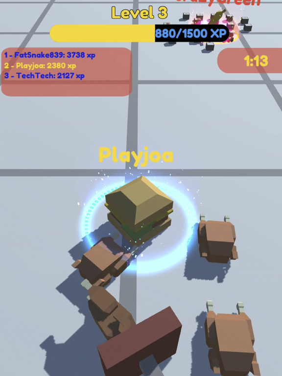 Screenshot #6 pour Food.io - Food Fight
