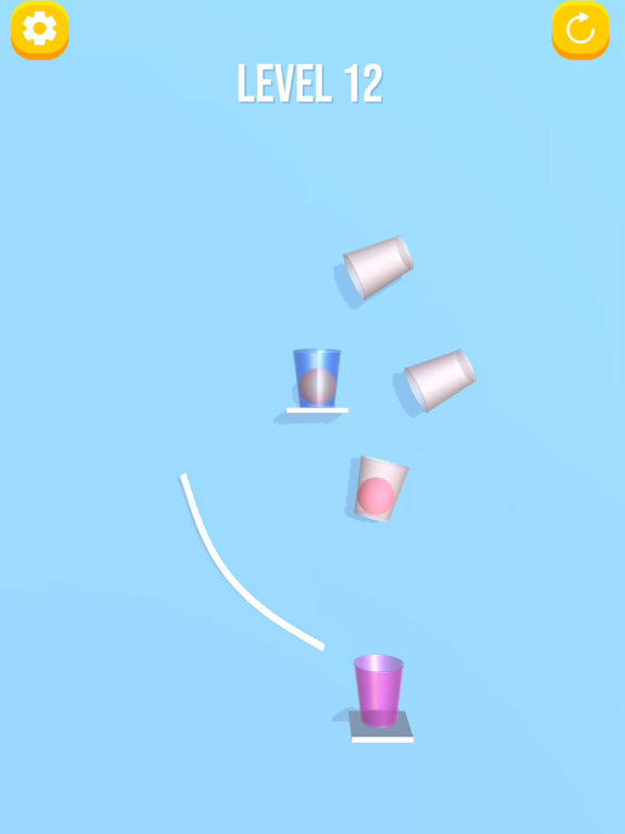 Cup Balls - Tricky Puzzlesのおすすめ画像1