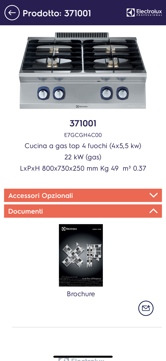 Electrolux Pro Price List