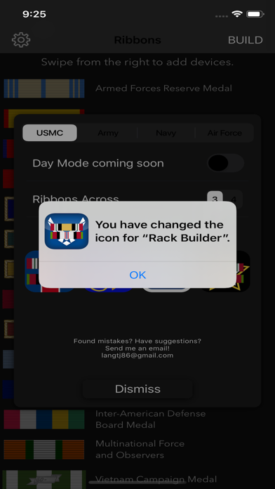 Rack Builder Screenshot
