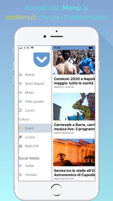 Napoli in tasca Screenshot 4 - AppWisp.com Napoli in tasca Screenshot 4 - AppWisp.com