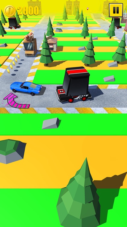 Traffic Taxi Run Game 2019 screenshot-6