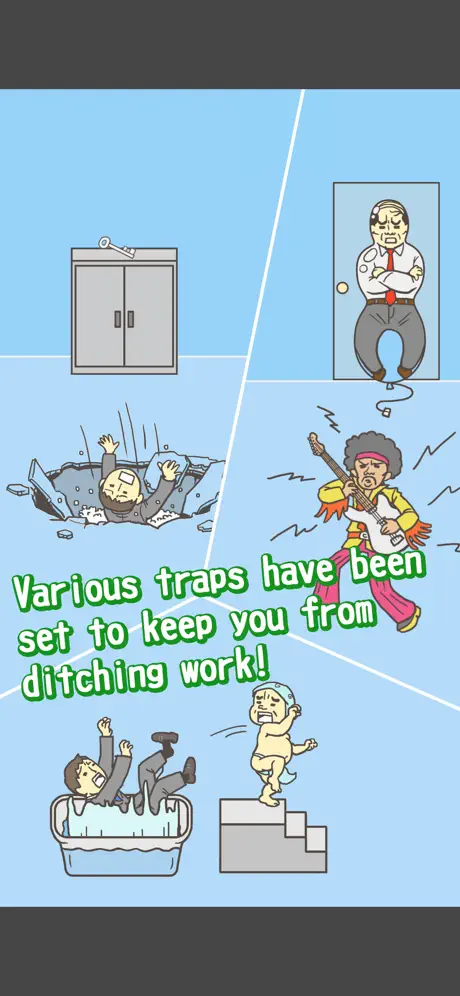 Ditching Work - escape game