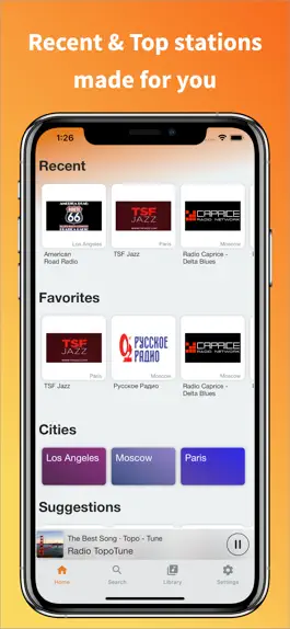Game screenshot TopoTune - Live Radio & Music apk