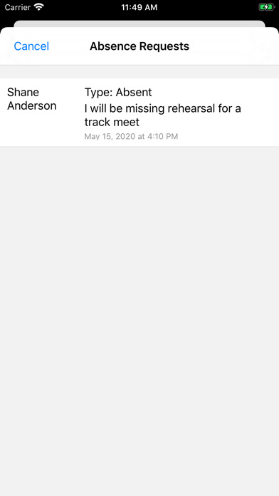App screenshot