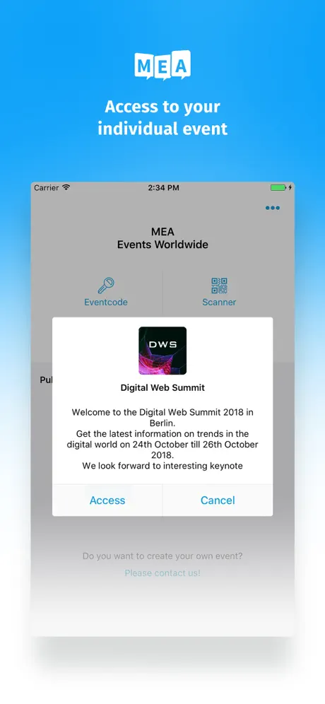 Mobile Event App