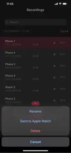 Voice Recorder Plus App screenshot #5 for iPhone