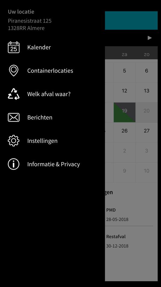 #2. Almere Afval (iOS) Podle: Ximmio B.V.