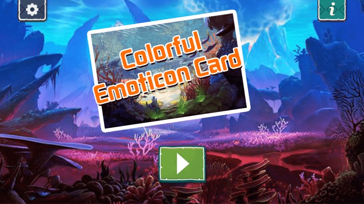 Colorful Emoticon Card-Puzzle