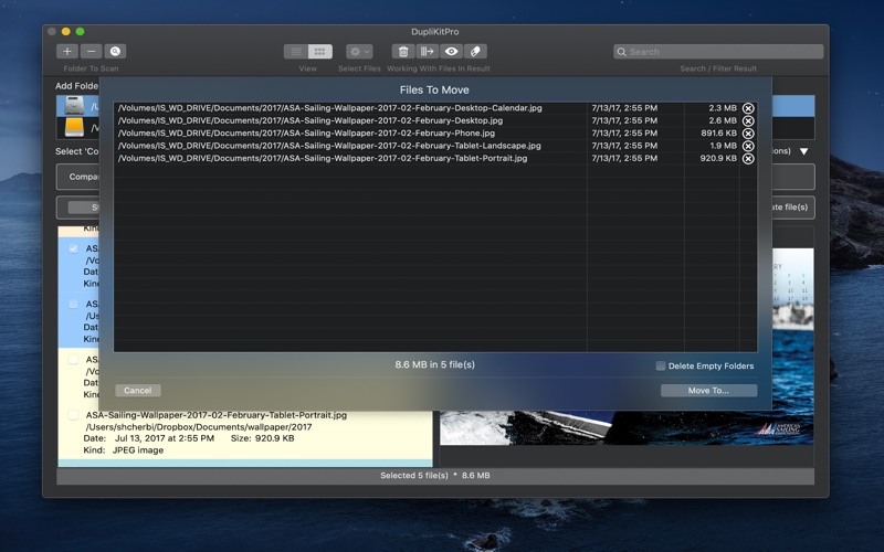 App screenshot