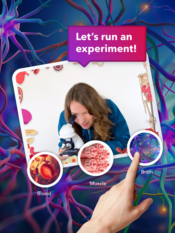 Human Body & Anatomy for Kids iPad screenshot 5 - Education app