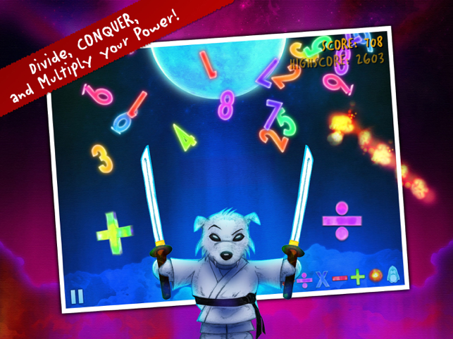 ‎Ice Math Ninja - PREMIUM Screenshot