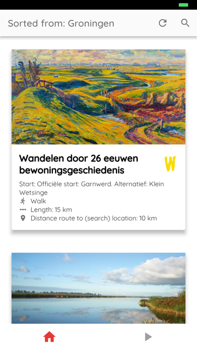 Waddenland Routeland screenshot 2