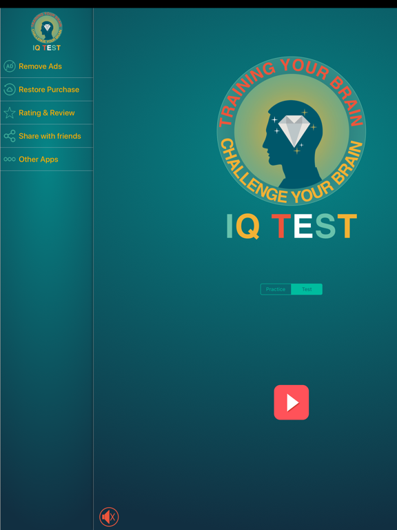 IQTest  - Training Brain iPad screenshot