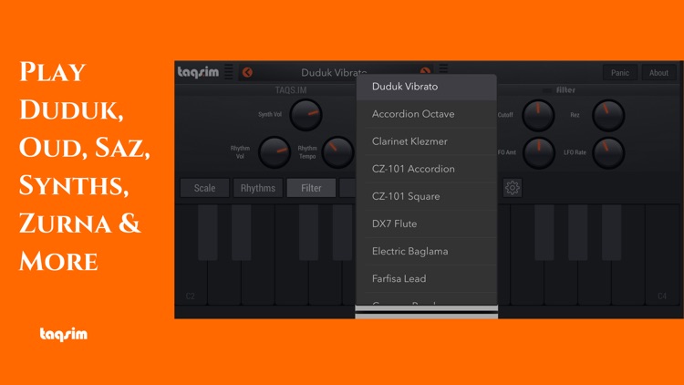 TAQS.IM Oriental Synthesizer