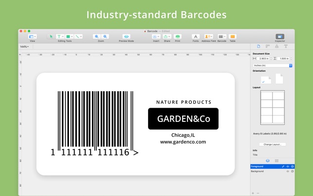 BeLight Software Labels and Addresses 64 bit