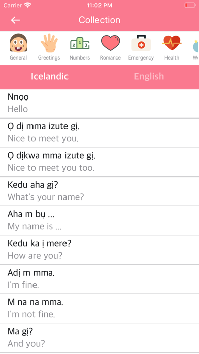 Screenshot #1 pour Icelandic English Dictionary!