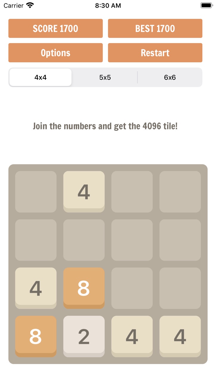 iPhone screenshot