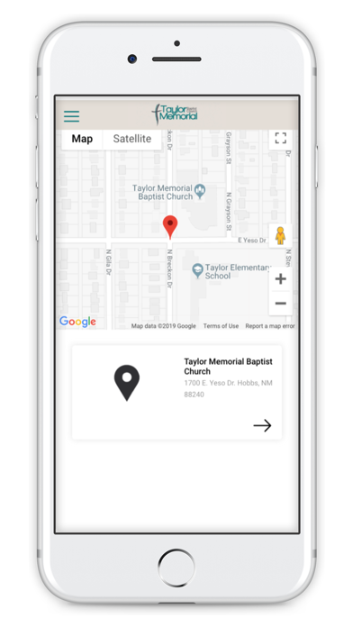 Taylor Baptist screenshot 1