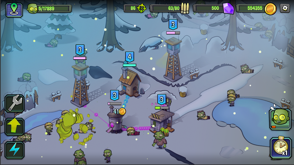 #4. Zombi Swarm: Isle of last man (iOS) 由: EDENAP d.o.o.