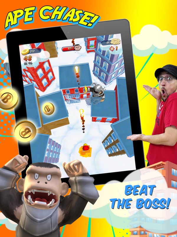 FGTeeV Ape Chase! screenshot 9